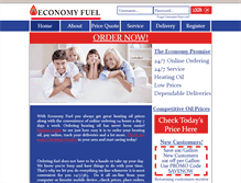 Tablet Screenshot of economyfuel.com